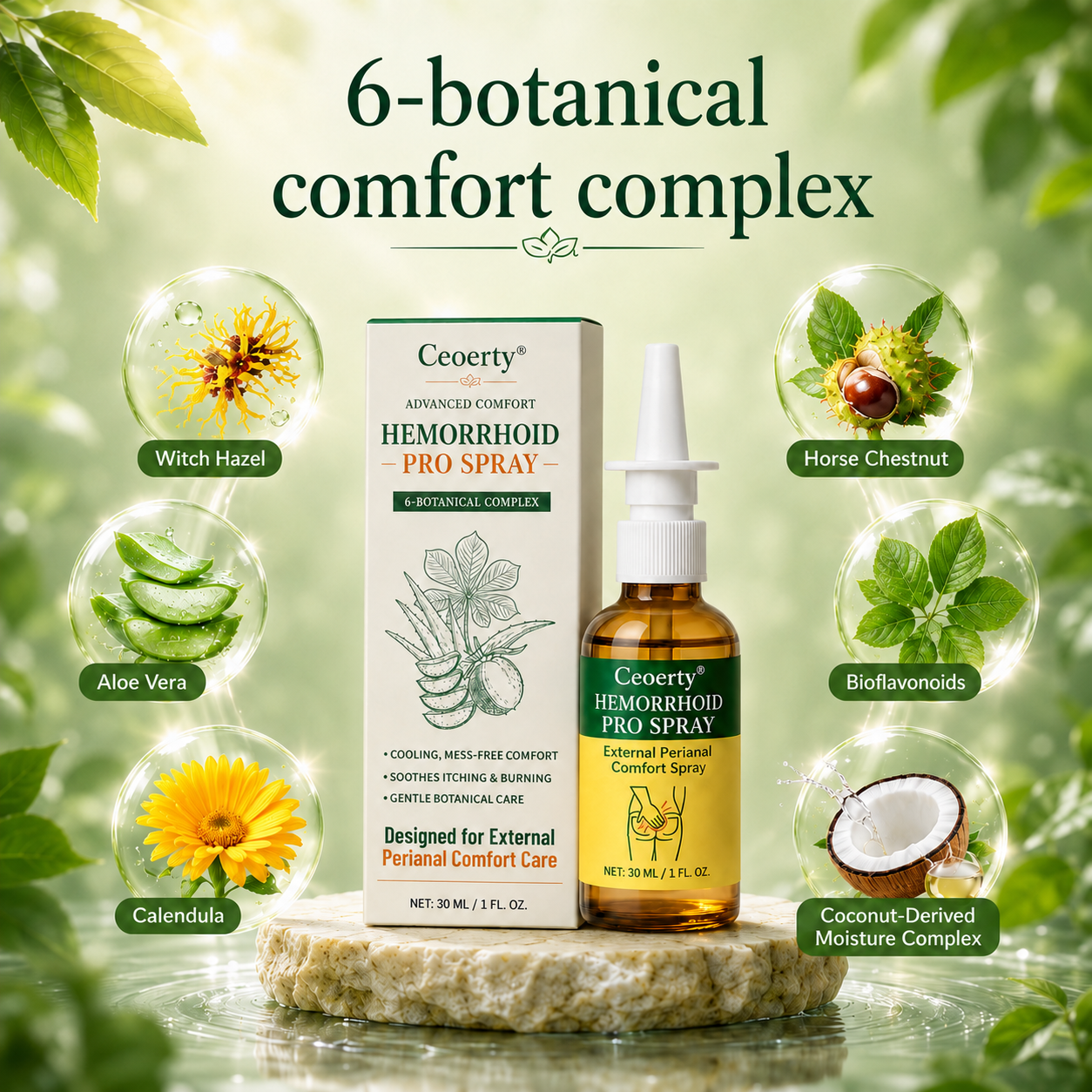 Ceoerty® Advanced Comfort Hemorrhoid PRO Spray 🌟