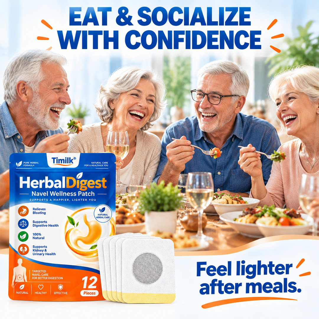 Timilk® HerbalDigest Navel Wellness Patch