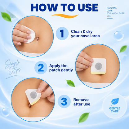 Timilk® HerbalDigest Navel Wellness Patch