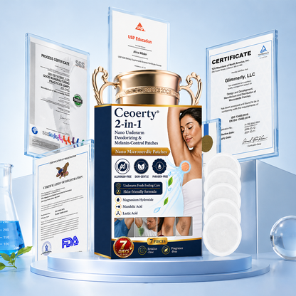 Ceoerty® 2-in-1 Nano Underarm Deodorizing & Melanin-Control Patches