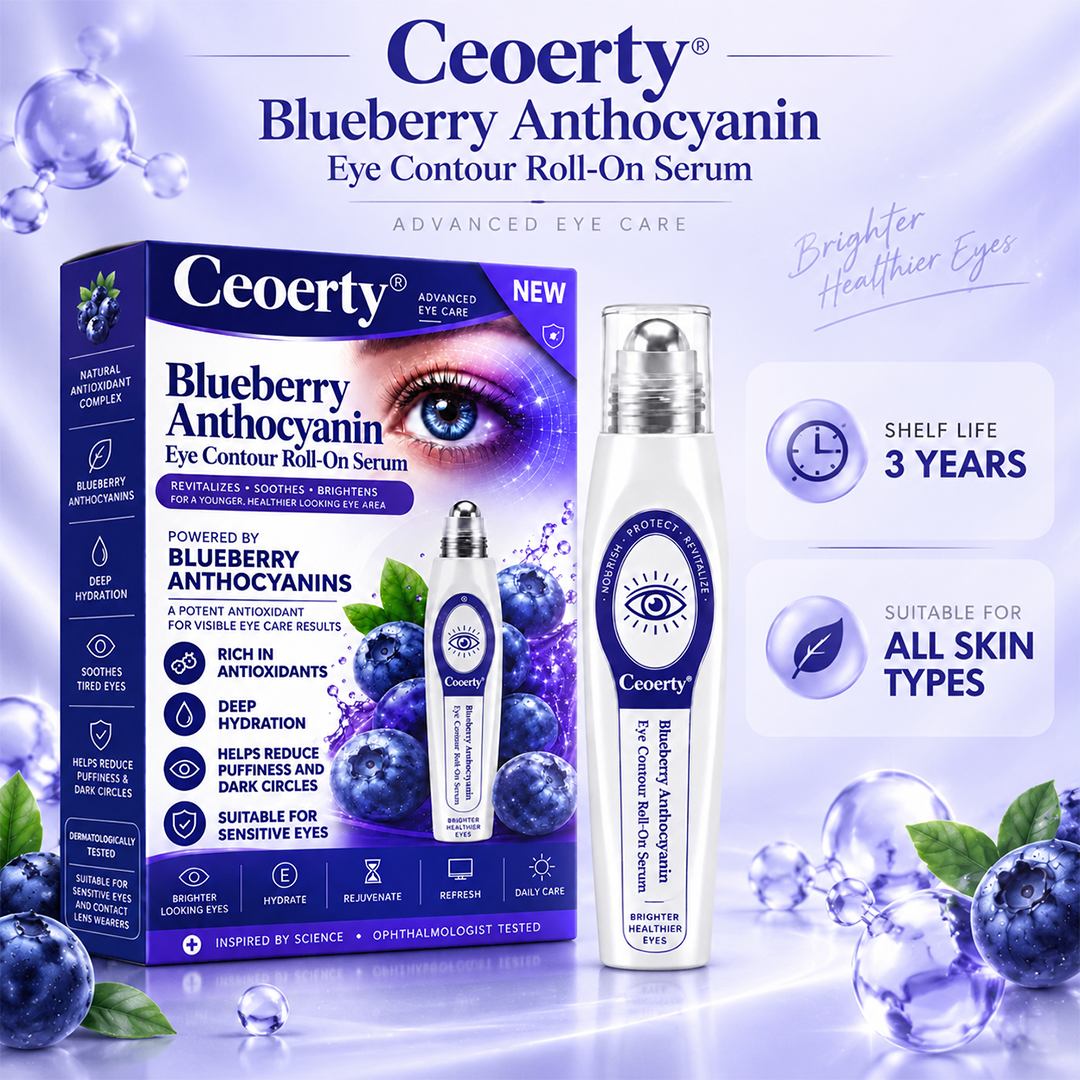 Ceoerty® Blueberry Anthocyanin Eye Contour Roll-On Serum
