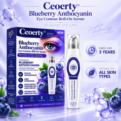 Ceoerty® Blueberry Anthocyanin Eye Contour Roll-On Serum