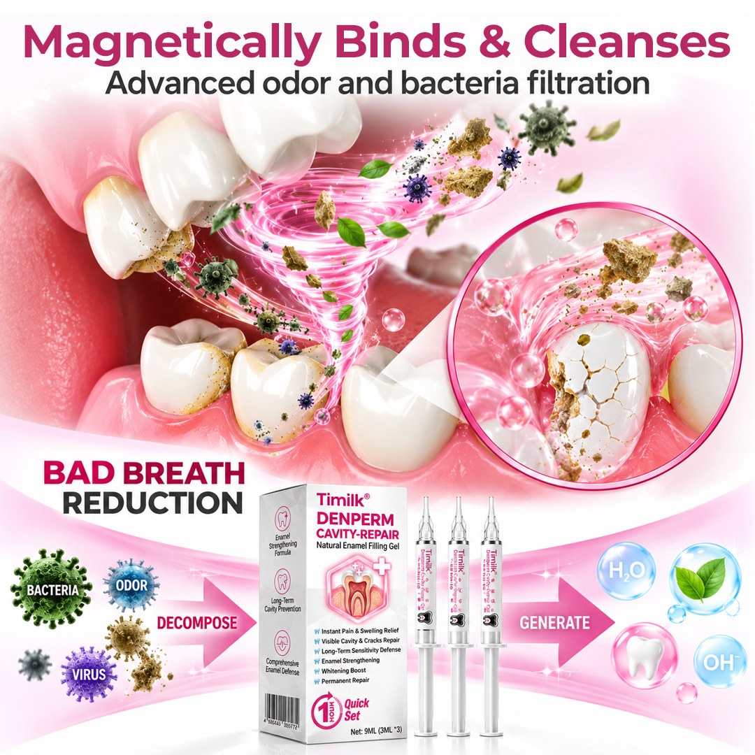 Timilk® DenPerm Cavity-Repair Natural Enamel Filling Gel 🌟