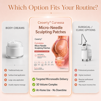 Ceoerty® Curvessa Micro-Needle Sculpting Patches