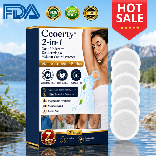 Ceoerty® 2-in-1 Nano Underarm Deodorizing & Melanin-Control Patches