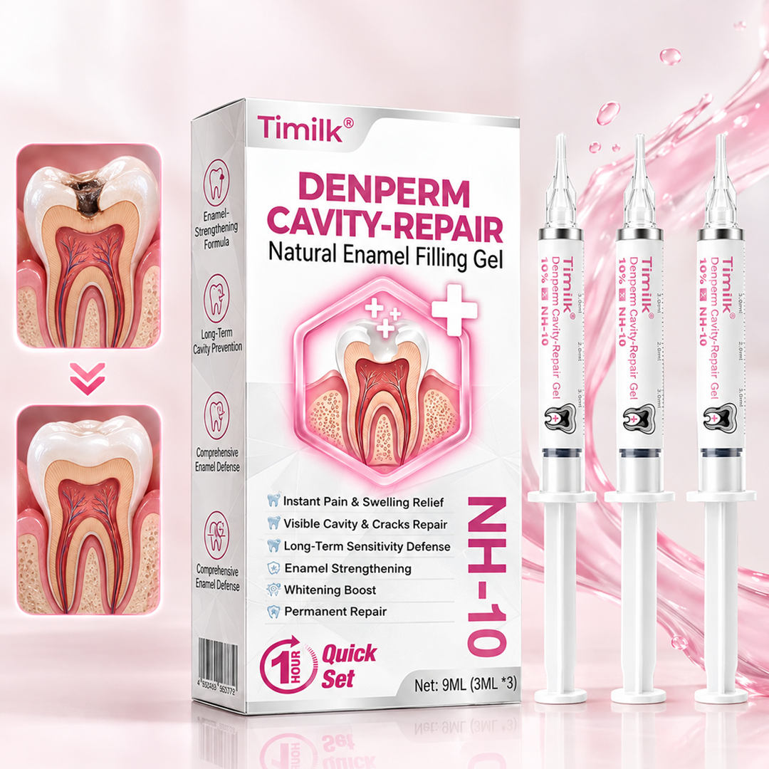 Timilk® DenPerm Cavity-Repair Natural Enamel Filling Gel 🌟
