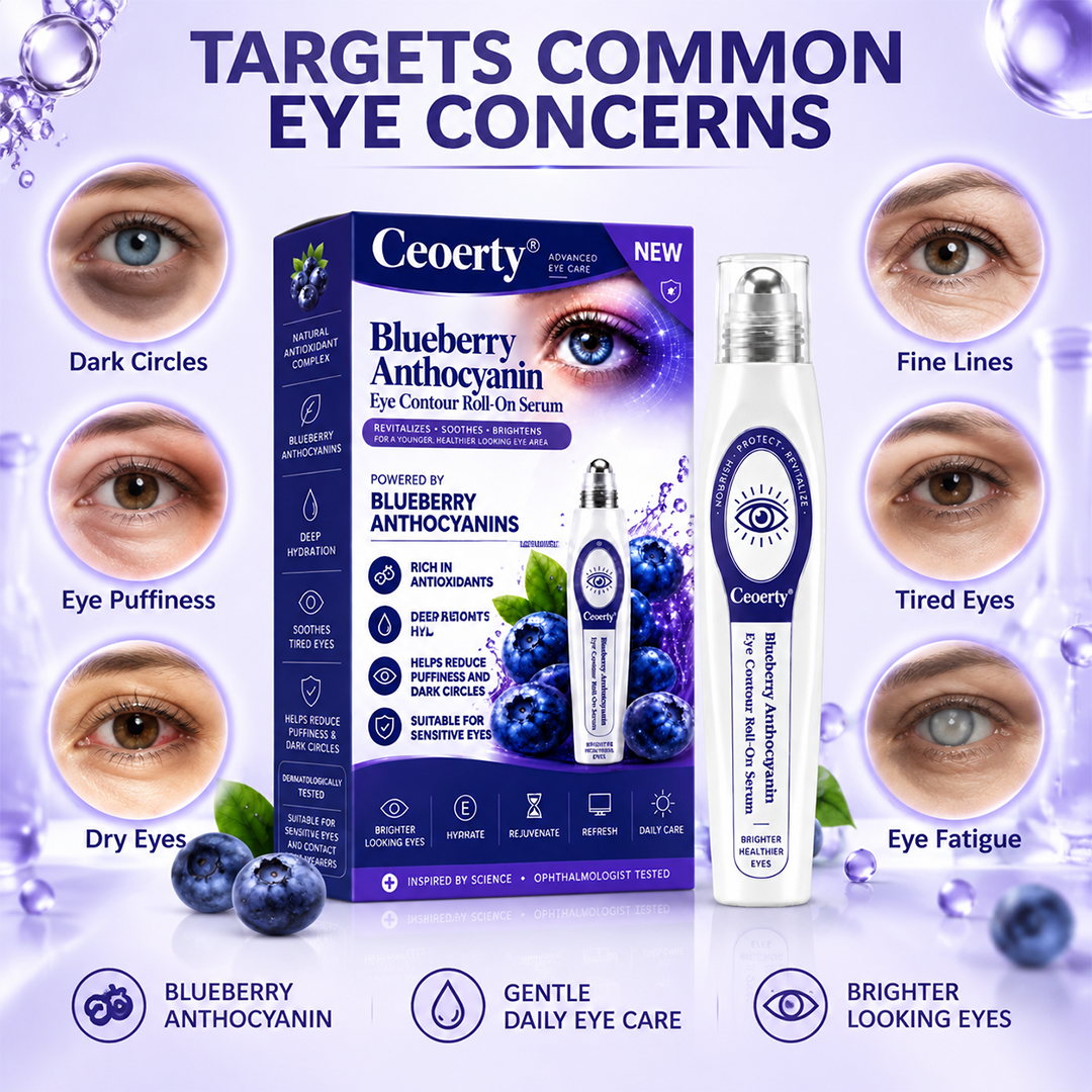 Ceoerty® Blueberry Anthocyanin Eye Contour Roll-On Serum
