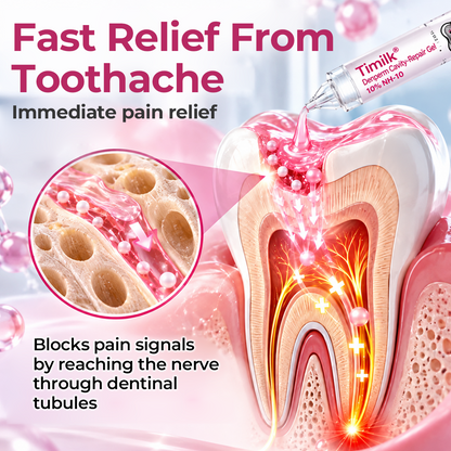 Timilk® DenPerm Cavity-Repair Natural Enamel Filling Gel 🌟