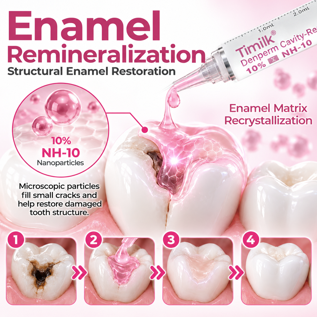 Timilk® DenPerm Cavity-Repair Natural Enamel Filling Gel 🌟